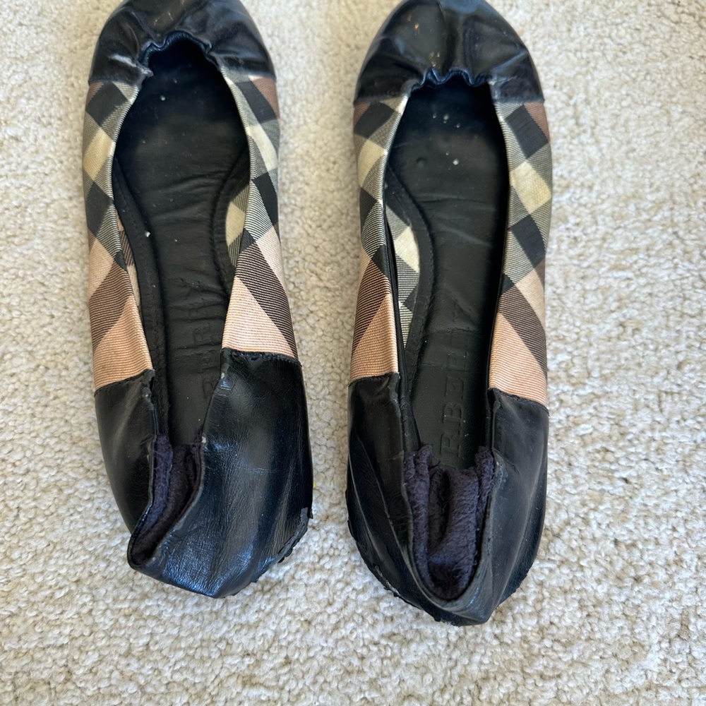 Authentic Burberry Flats - image 2